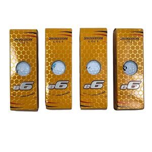 Bridgestone e6 Golf Balls – 4 Boxes (12 Balls) – Long Distance & Soft Feel